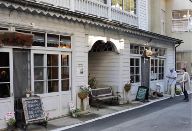 Townscape of Yunotsu