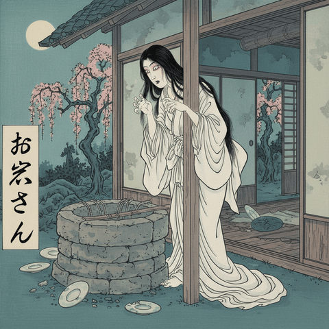 「お岩さん」イメージイラスト